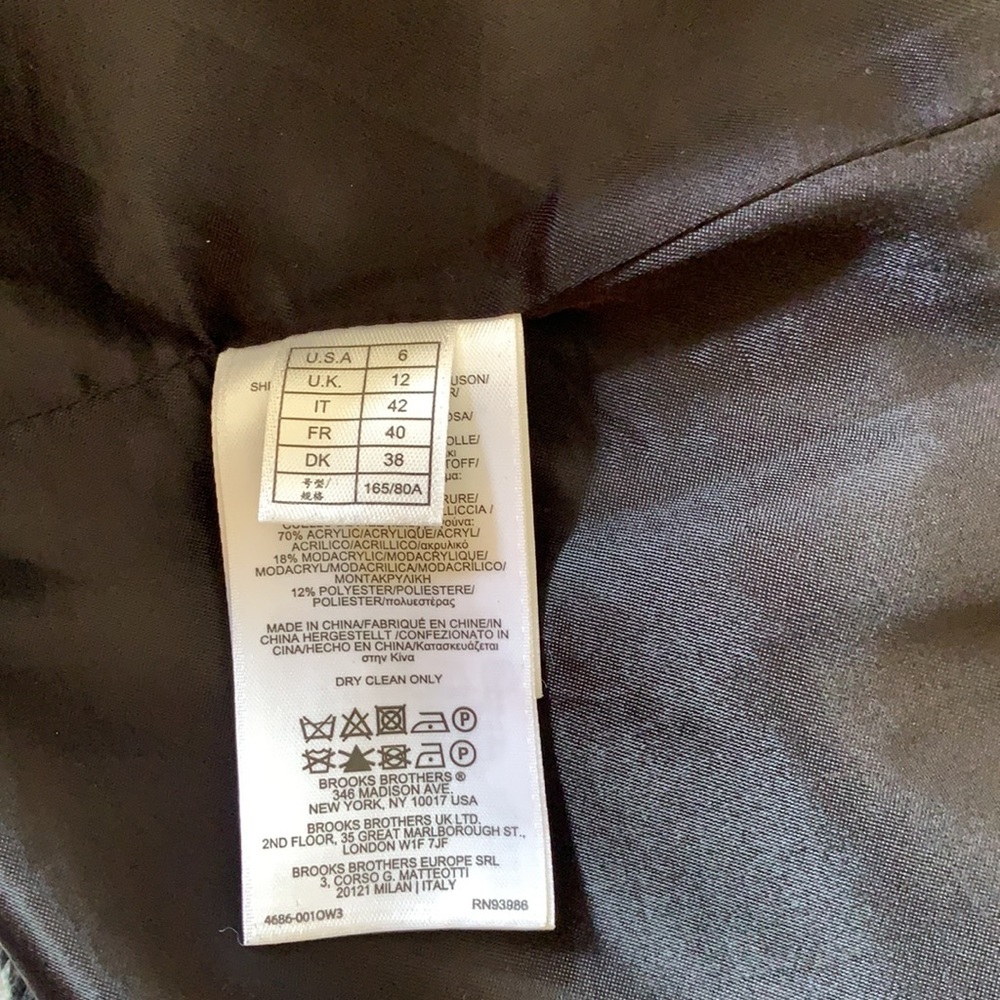 Brooks Brothers Faux Fur Coat 6 - Picture 9 of 15